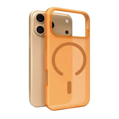 Puro DAYLIGHT MagSafe iPhone 17 Pro Max transparentní oranžová / Kryt / MagSafe