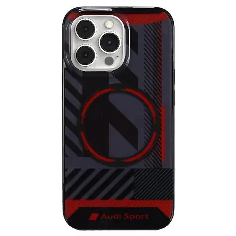 Audi IML Sport MagSafe iPhone 13 Pro a 13 černá / Kryt / MagSafe