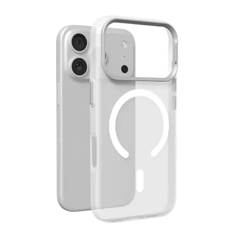Puro Lightfeel iPhone 17 Pro transparentní, bílá / Kryt / MagSafe