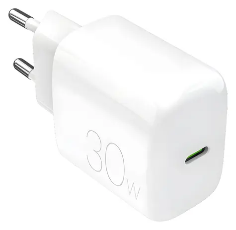 Puro PRO LITE bílá / Cestovní adaptér / USB-C / PD 30W