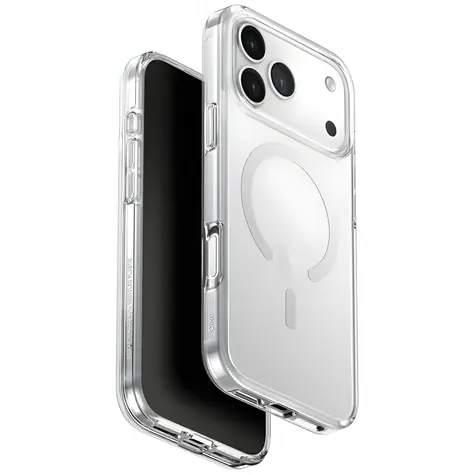 UNIQ Clario MagClick iPhone 17 Pro Max čirá / Ochranný kryt / MagSafe nabíjení