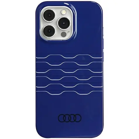Audi IML MagSafe iPhone 13 Pro Max modrá / Kryt / MagSafe