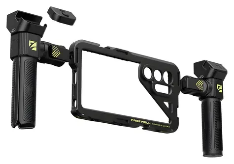 Freewell FW-S25U-GVK / Kamerový rig / pro Samsung Galaxy S25 Ultra / SnapClamp / cold shoe / Bluetooth