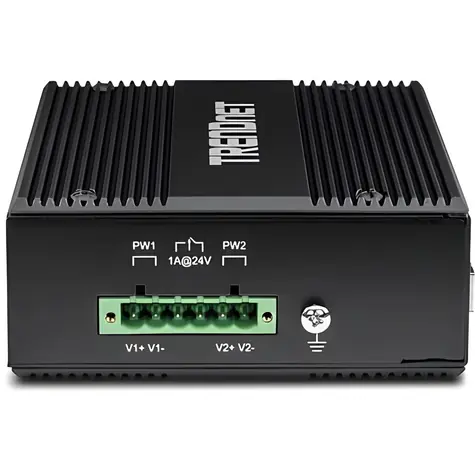 TRENDnet TI-UPG62 / Průmyslový switch / 4x Gigabit PoE++ / 2x SFP / 240 W / IP30