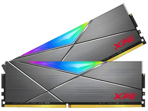 ADATA XPG Spectrix D50 RGB 16GB (2x8GB) 3200MHz šedá / DIMM / DDR4 / CL16-20-20