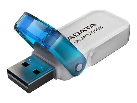 ADATA UV240 64GB bílá / Flash disk / USB 2.0