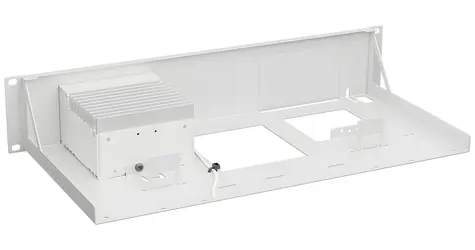 Rackmount.IT RM-FR-T31 bílá / Montážní sada do racku / 19