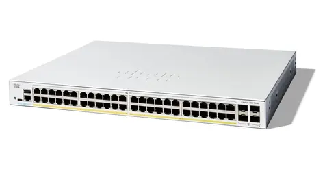 Cisco Catalyst C1300-48P-4G REFRESH / Switch / Managed / 48x GbE RJ-45 / 4x SFP / PoE+ 375W