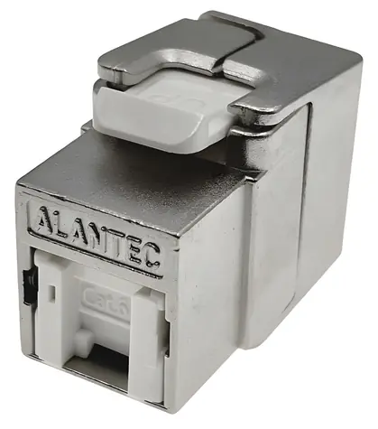 Alantec MB005-1 / Keystone modul / RJ45 / STP / Cat.6A / PoE+ / Bez nástrojů