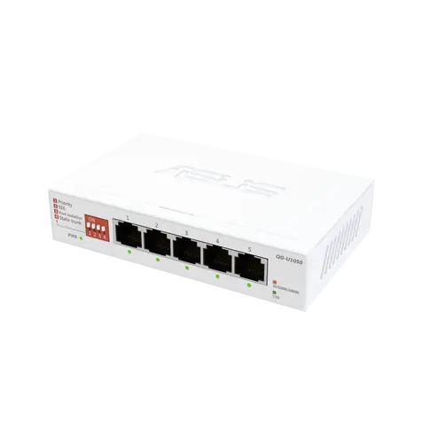 ASUS QG-U1050 bílá / Switch / 5-port / 2.5G / Unmanaged