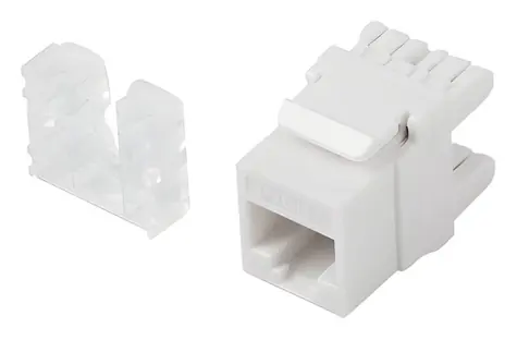 Lanberg Keystone modul RJ45-LSA CAT.6 UTP 180° / Keystone modul / LSA / CAT.6 UTP / 180°