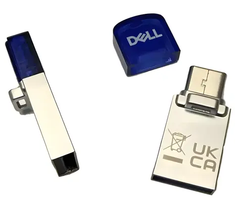 DELL 128GB USB A/C Combo Flash Disk / Flash disk / USB 3.2 / USB-C