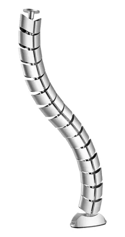 Equip Kabelový organizér pod stůl stříbrná / Organizér kabelů / Dvoukanálový / 730 mm / ABS