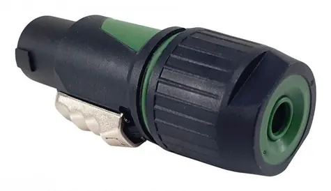 Equip Konektor SpeakOn 4-pólový černá, zelená / Konektor / šroubovací svorky / kabel 6-12 mm