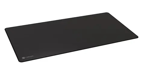 Natec Obsidian Black / Podložka pod myš a klávesnici / 800 x 400 mm