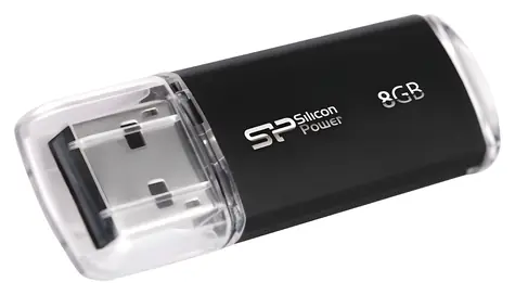 Silicon Power Ultima-II 8 GB černá / Flash disk / USB 2.0
