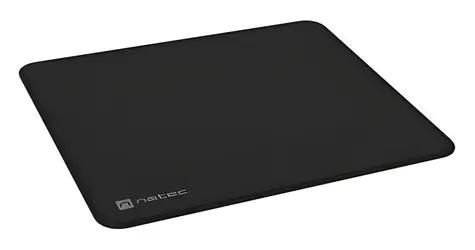 Natec Colors Series Obsidian Black / Podložka pod myš / 300 x 250 mm