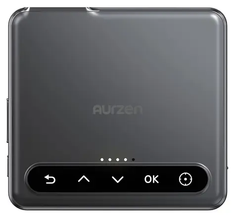 Aurzen Zip šedá / Projektor / DLP / 720p / 100 ANSI lm / Baterie 5000 mAh / Wi-Fi zrcadlení