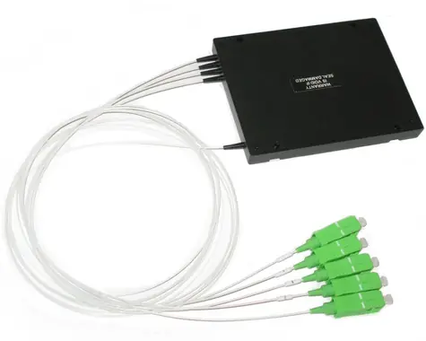 XtendLan Optický rozbočovač 1:4 / Optický rozbočovač / SC/APC / Singlemode PLC / 1260-1650nm / 1 m