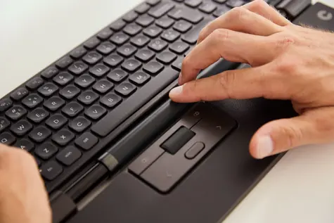 Contour RollerMouse Pro / Myš s ergonomickou podložkou / veganská kůže / 2800 DPI / 6 tlačítek / USB-C