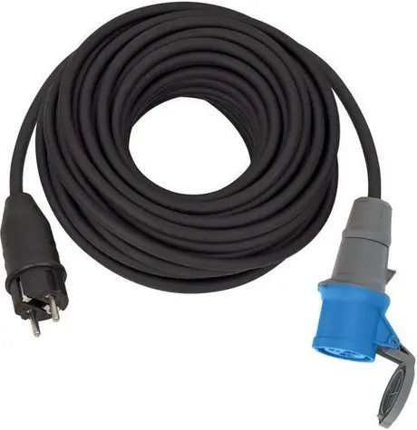 Brennenstuhl Prodlužovací kabel 25 m černá / Prodlužovací kabel / H07RN-F3G2.5 / IP44 / venkovní