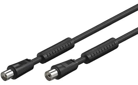 Good Connections anténní kabel černý / Anténní kabel / 10 m / 75 Ohm / dvojité stínění