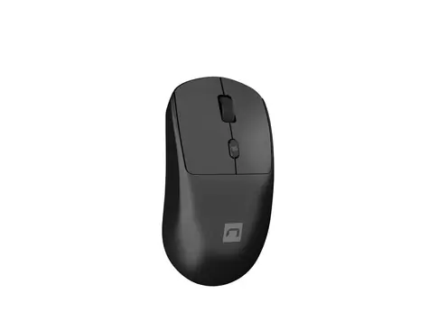 Natec Hawk 2 černá / Bezdrátová laserová myš / 2,4 GHz / 3 200 DPI / 4 tlačítka