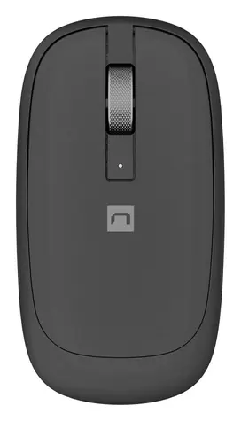 Natec LARK černá / Bezdrátová myš / Kancelářská / Blue Sense / 4 000 DPI / USB + Bluetooth