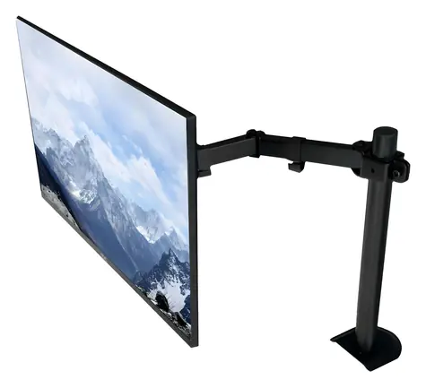 AVELI DESQ / Držák pro jeden monitor / kloubový / VESA 75x75, 100x100 / nosnost 9 kg
