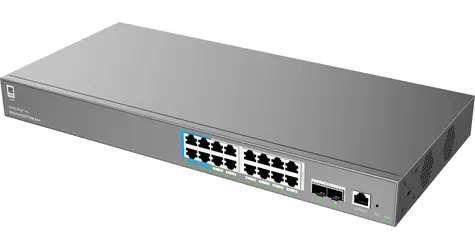 Grandstream GWN7802P Pro / Switch / Managed L2++ / 16x RJ-45 1Gb / PoE++ / 2x SFP+