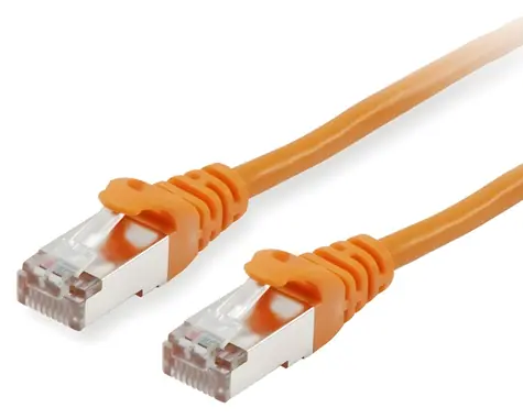 Equip CAT6 S/FTP 1m oranžová / Patch kabel / RJ45-RJ45 / LSZH / PoE+
