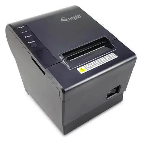 Equip Termotiskárna 58mm černá / Pokladní tiskárna / USB / LAN / řezačka / 203 dpi