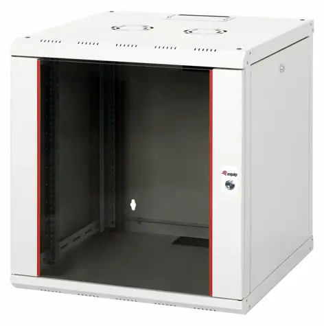 Equip nástěnný rozvaděč 12U 600×600 mm šedá / Nástěnný rozvaděč / 19