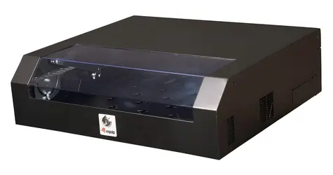 Equip Slim Flex nástěnná skříň 5U černá / Nástěnná skříň / 500x475 mm / ocelové dveře / nosnost 30 kg