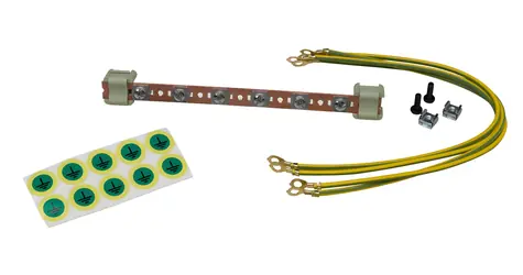 Equip Uzemňovací sada pro racky / Uzemňovací sada / 6 bodů / 220 mm