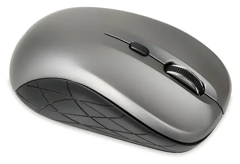 iBOX i009W Rosella šedá / Bezdrátová optická myš / 2,4 GHz / 1600 DPI / 3 tlačítka