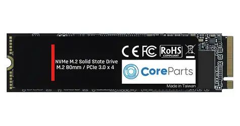 CoreParts 512GB M.2 2280 / SSD / NVMe PCIe / čtení 1950 MB/s / zápis 1500 MB/s