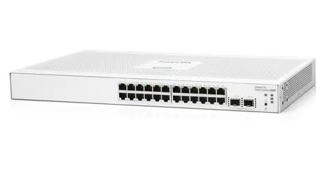 HPE Aruba Instant On 1830 24G 2SFP 195W / Switch / 24x Gigabit RJ45 portů / 2x Gigabit SFP porty / PoE+