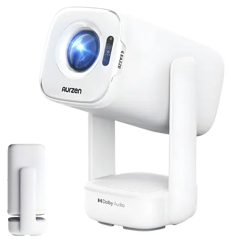 Aurzen D1Air / Projektor / Full HD 1080P / 4K / HDR10 / 280 ANSI / Wi-Fi / Bluetooth