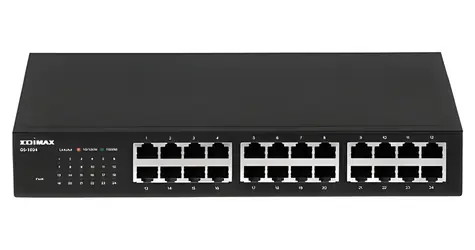 Edimax GS-1024 / 24-port Switch / 10/100/1000 Mbps / 19