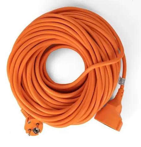 ENTAC prodlužovací kabel 30 m oranžová / Prodlužovací kabel / IP20 / 3680 W / zástrčka typ F