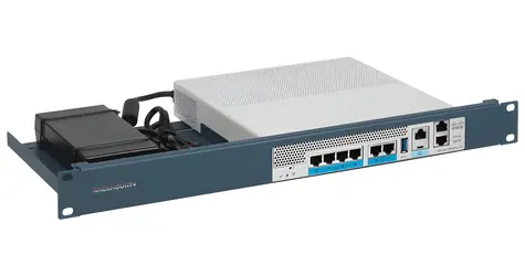 Rackmount.IT RM-CI-T16 modrá / Úchyt na firewall / 19
