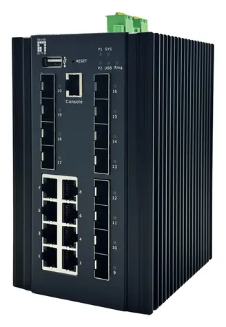 LevelOne IGX-2072 / Switch / 8x GbE / 8x 2,5GbE / SFP+