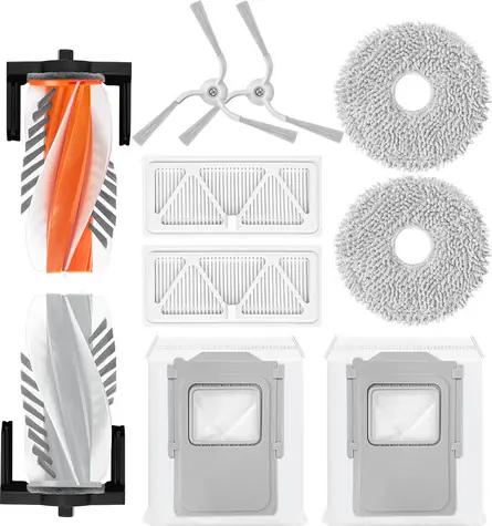 T6 Power Sada příslušenství pro DJI Romo P, S, A / Sada příslušenství / Kartáče, HEPA filtry, mopy, sáčky