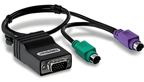 TRENDnet TK-CAT5P / KVM modul / PS/2 a VGA na CAT5 / 0,4 m