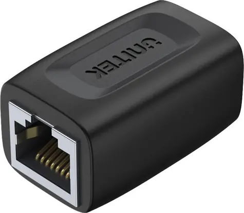 Unitek RJ45 spojka černá / Spojka / 2x RJ-45 / Cat.6/7 / 1 Gbit/s