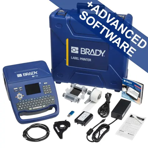 Brady M710 Portable QWERTY EU / Tiskárna štítků / Přenosná / QWERTY klávesnice