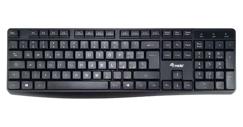 Equip Drátová klávesnice IT černá / Klávesnice / USB / 105 kláves / Plast