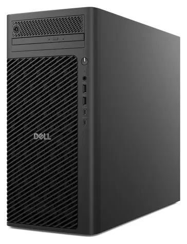 Dell Pro Max T2 FCT2250 černá / Intel Core Ultra 7 265 5.2GHz / 64GB / 1TB SSD / Intel Graphics / W11P