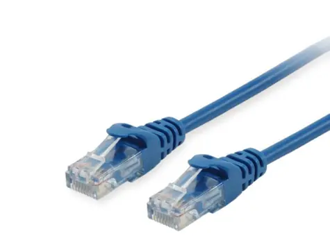 Equip Cat6a modrá / Patch kabel / U/UTP / RJ-45 / 1,5 m / LSZH